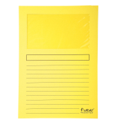 Sichtmappen Forever 50259E gelb Recyclingkarton 130g