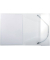 Eckspannmappe Kreacover 55188E, A4 wei&szlig;-transparent Polypropylen (PP) -, f&uuml;r ca. 200 Blatt  (80 g/m&sup2;), mit 3 Einschlagklappen