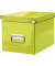 Archivbox Click & Store WOW Cube 61090064, gr&uuml;n, Graukarton, Polypropylenfolie laminiert