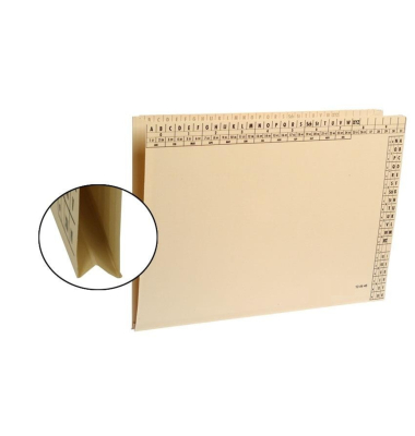 Ordnungsmappe DIN A4 250 Bl 230g chamois