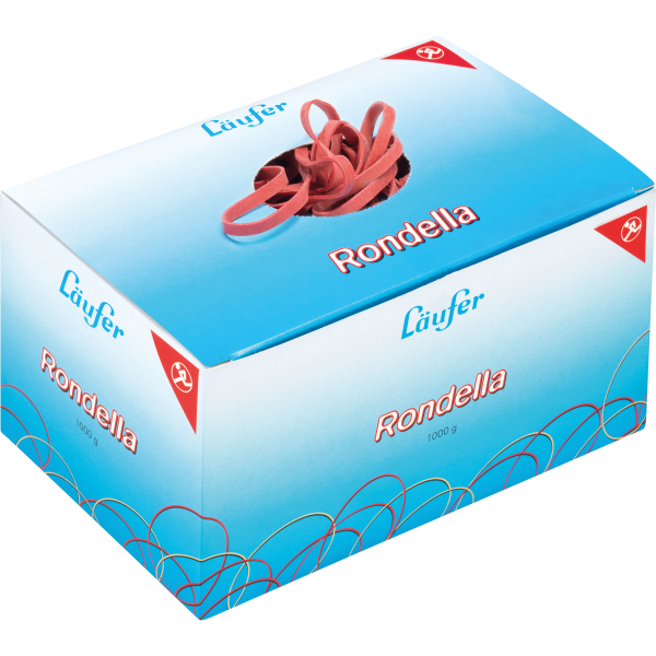 4006677514419 - Gummiband 513441 85x4mm 1000g rot 4006677514419 1000 Gramm