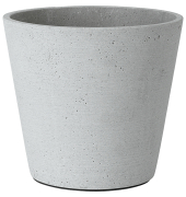Pflanzgef&auml;&szlig; COLUNA 165mm hellgrau