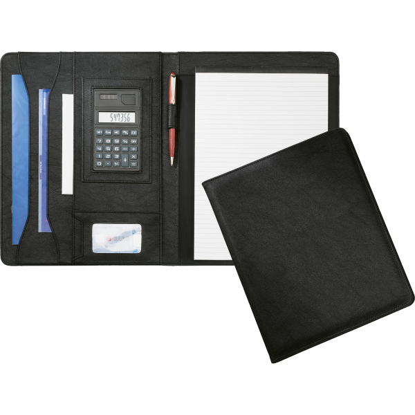 4011123521903 - Konferenzmappe A4 Kunstleder Block sw 4011123521903 Ecobra