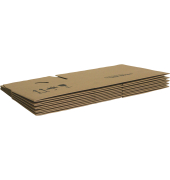 Versandkarton Euro Box System 822200200060 braun, bis DIN schwere oder zerbrechliche G&uuml;ter, Archivierung und Lagerung, innen 585