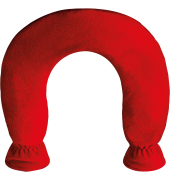 Gummi- Nackenw&auml;rmflaschen 1,4L rt