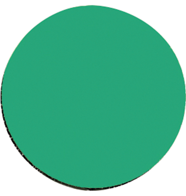 Magnet Kreis 10mm 10g gr&uuml;n 50 St./Pack.