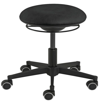 Hocker 1353_03_30572, schwarz, bis 120kg