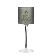 Windlicht 650971025901 Windlicht gr&uuml;n 9x25cm (HxB) 