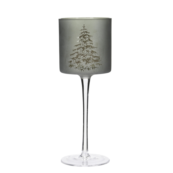 4 Stück Alpedia Windlicht 650971025901 Windlicht grün 9x25cm  4060706069950 Alpedia