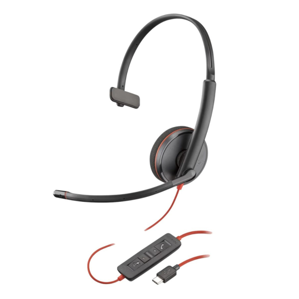 0197498433059 - Blackwire 3210 - Blackwire 3200 Series - Headset - On-Ear - kabelgebunden - USB-C