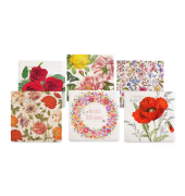 Servietten A La Carte 1180-26008, Motiv sortiert / Summer Flowers, 3-lagig, 33x33cm