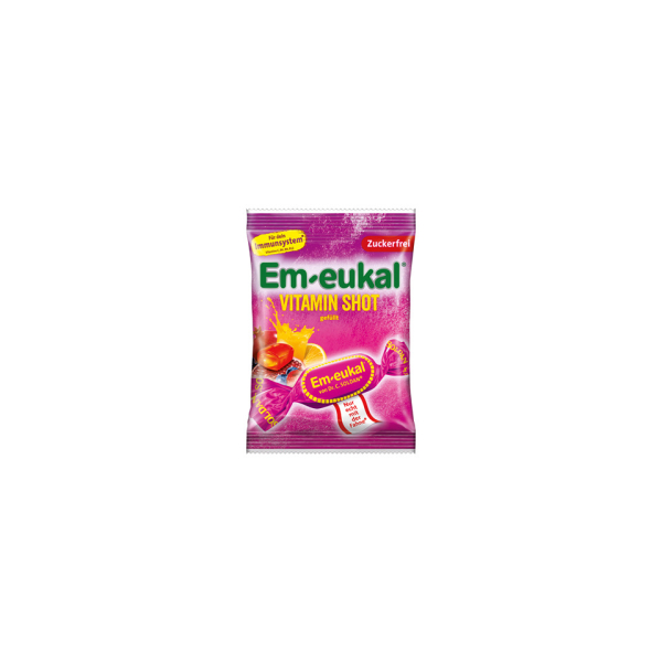 20 Stück EMEUKAL Bonbons zuckerfrei Vitamin Shot 4009077026094 EMEUKAL