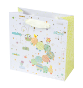 Geschenktasche 46 130, allgemein, mit Trageband / Geschenkanh&auml;nger, Little Loop, 18cm x 18cm
