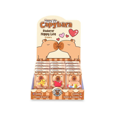 Figurenradierer Capybara sortiert