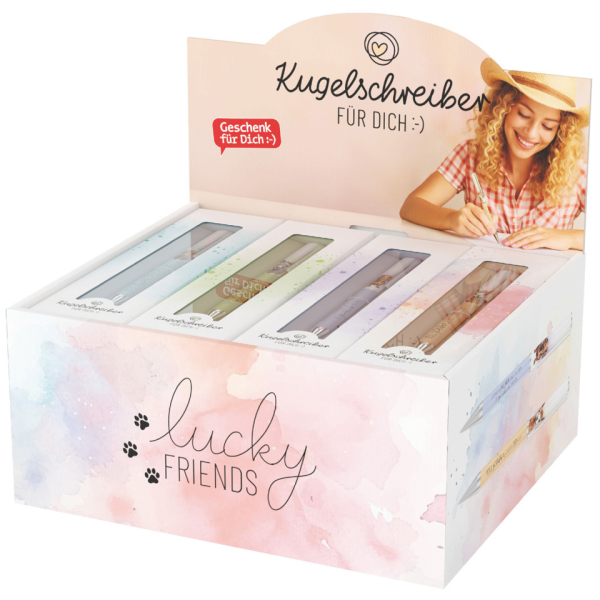 16 Stück LA VIDA Kugelschreiber 196800, blau, M  LA VIDA