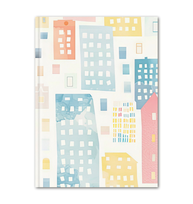 Notizbuch A6 112 BL dotted Pastel