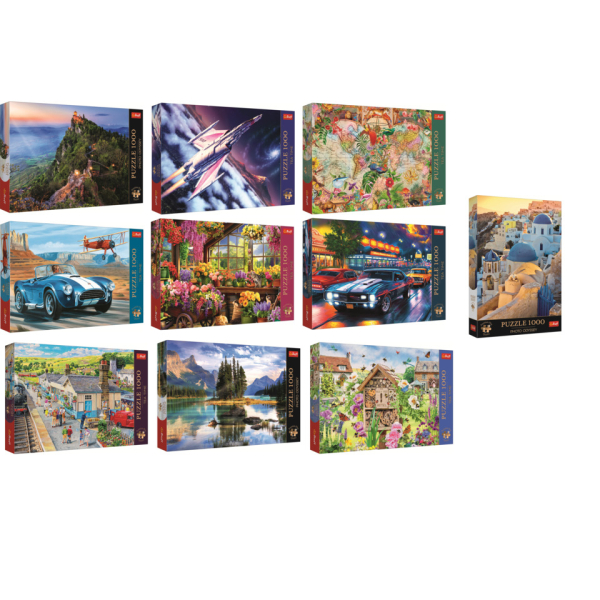 Trefl Puzzle Premium Plus 1000Teile sortiert 5900511942286 Trefl