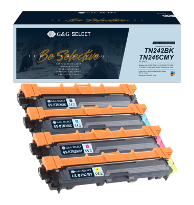 Toner wie Brother TN242 swTN246 cmy