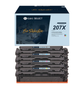 Toner GSHW2210X4P, schwarz/cyan/magenta/gelb, ca. 3150 Seiten schwarz, ca. 2450 Seiten farbig