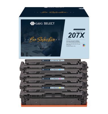 Toner wie HP 207X XL swcmy 4St