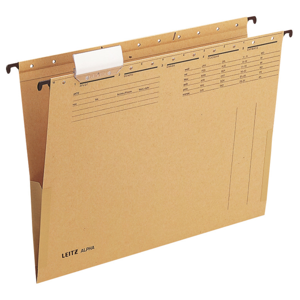 4002432331451 - AKTION LEITZ Hängetaschen ALPHA® 1916 naturbraun 10 St mit Prämie nach Registrierung