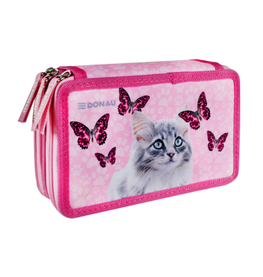 Sch&uuml;leretui Motiv Katze