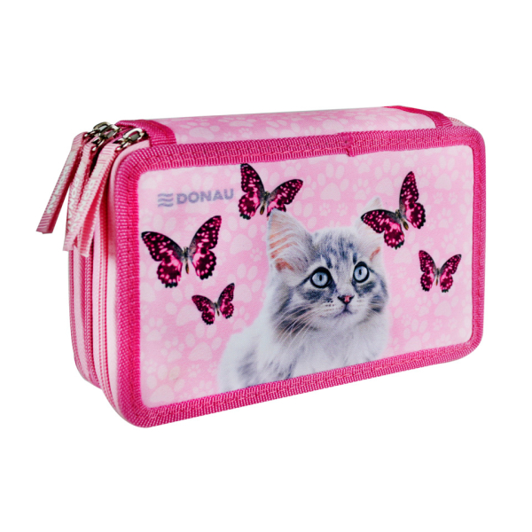 Donau Schüleretui Motiv Katze 9004546576471 Donau