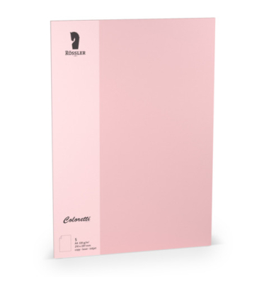 Briefbogen A4 5ST rosa