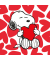 Motivservietten 1180-26019 / Snoopy, 1-lagig