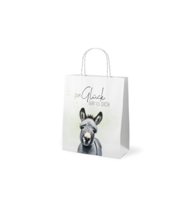 Geschenktasche 991804, Esel, 200mm x 240mm