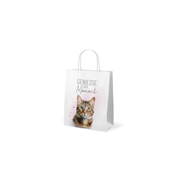 12 Stück LA VIDA Geschenktasche 991807, Katze, 200mm x 240mm 4027268359745 LA VIDA