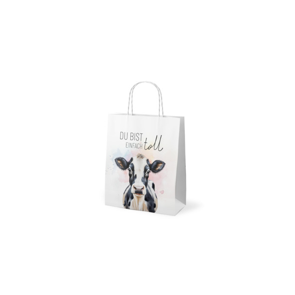 12 Stück LA VIDA Geschenktasche 991808, Kuh, 200mm x 240mm 4027268359769 LA VIDA