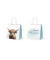 Geschenktasche 992803 Lucky Friends, allgemein, mit Tragekordel, Rind, 15cm x 15cm