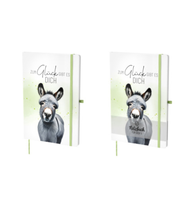 Notizbuch Lucky Friends Esel