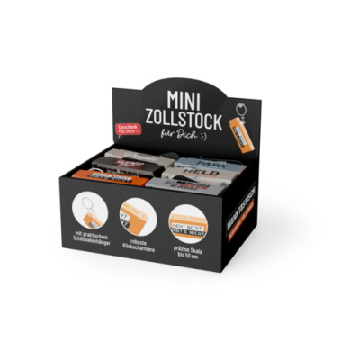 Zollstock Mini Manntastisch sortiert