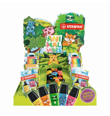 Thekendisplay 30ST+18ET Animal Vibes