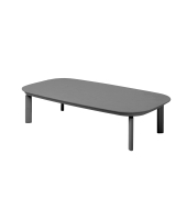 Beistelltisch Vita, 32cm (H), 70x32x130cm (BxT), rechteckig, anthrazit / anthrazit