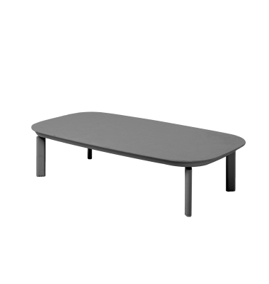 Beistelltisch Vita, 32cm (H), 70x32x130cm (BxT), rechteckig, anthrazit / anthrazit