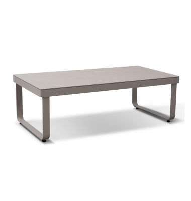 Beistelltisch Porto, 39cm (H), 120x60cm (BxT), rechteckig, sand / sand