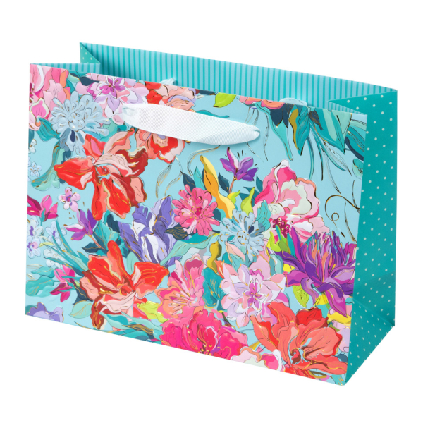 6 Stück TURNOWSKY Geschenktasche 46 702, Velvet Bloom, 250mm x 180mm 4009835467022 TURNOWSKY