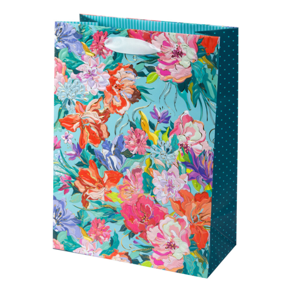6 Stück TURNOWSKY Geschenktasche 46 704, Velvet Bloom, 220mm x 300mm 4009835467046 TURNOWSKY