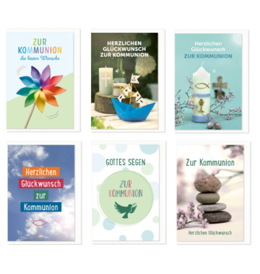 Gl&uuml;ckwunschkarten 72212031 bunt