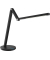 LED-Schreibtischlampe Cascade, schwarz