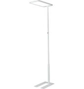 Stehleuchte Capella, direkte und indirekte Ausleuchtung, weiss