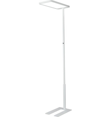 Stehleuchte Capella, direkte und indirekte Ausleuchtung, weiss