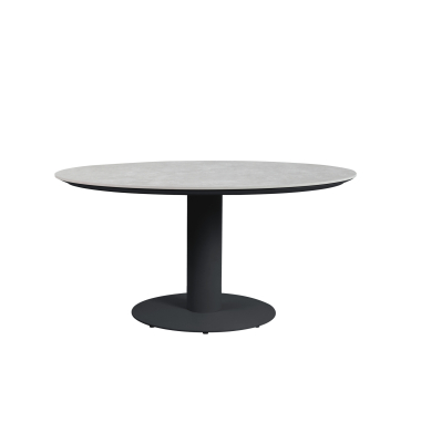 Tisch Porto rund 130cm anthrazit