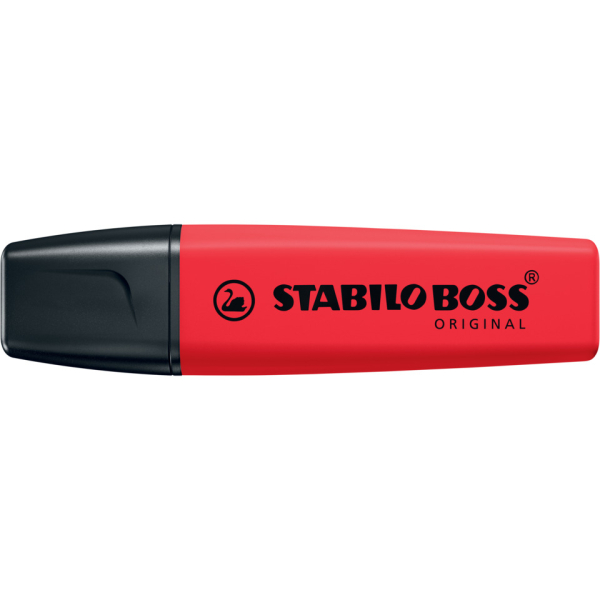 15 Stück Stabilo Textmarker STABILO BOSS ORIGINAL REALRED Display, 70/15-7,  4006381625821 Stabilo