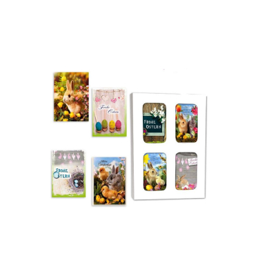 Osterkarte  sortiert