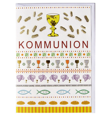 Kommunionskarte