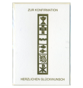 Gl&uuml;ckwunschkarten 11-LB102 bunt